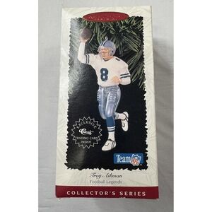 NEW VTG NFL Legends Troy Aikman Dallas Cowboys Hallmark Keepsake Ornament‎ 1996